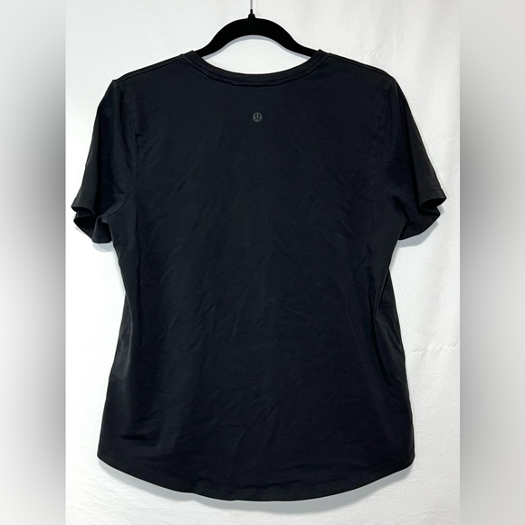 ✨LIKE NEW✨ Lululemon Love Crew Pima Cotton Short Sleeve T-Shirt Black SOFT Yoga - Picture 7 of 8